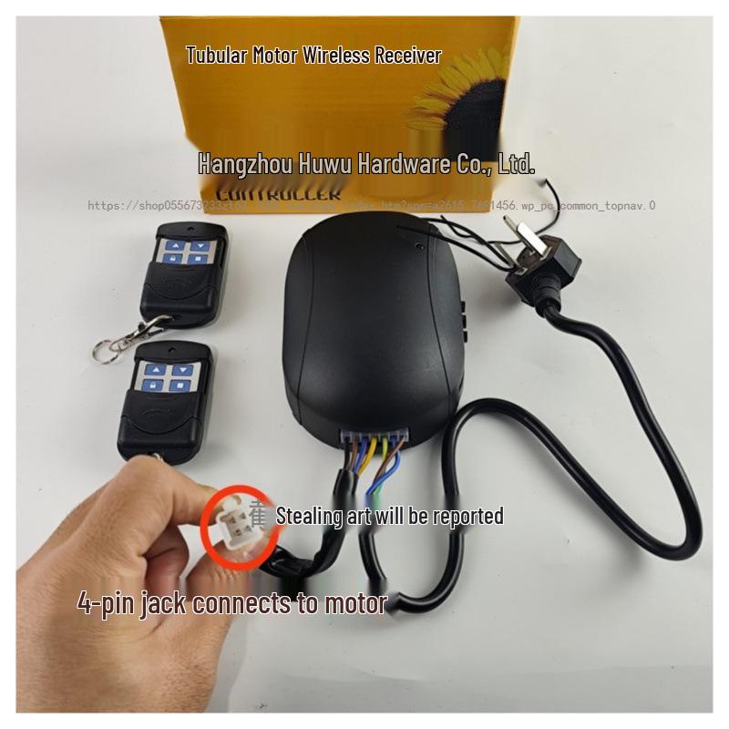 Universal Wireless Garage Door & Roller Shutter Controller with Remote Receiver