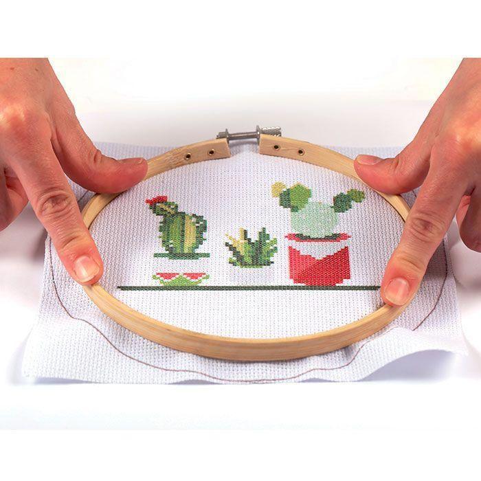 Kit Tambour a Broder Cactus