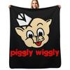 Piggly Wiggly Klassisches T-Shirt Wurfdecke Fleckenresistent Gemütlich Warme Decke