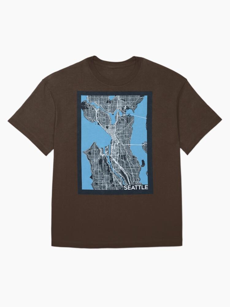 Metro Streets of Seattle Oversized T-Shirt