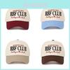 Club Cartoon Embroidered Baseball Cap With Sun Protection For Men And Women