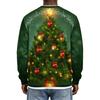 Herren Weihnachtspullover mit Rundhalsausschnitt, ohne Kapuze, Lässiges Pullover-Oberteil für die Feiertage