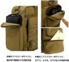 PHOENIX IKKI Shoulder Business and PC with Multiple Large Fits A4 Size and Camouflage and Molle Compatible Bag, Bag, Bag, Brown, Pockets, Capacity,