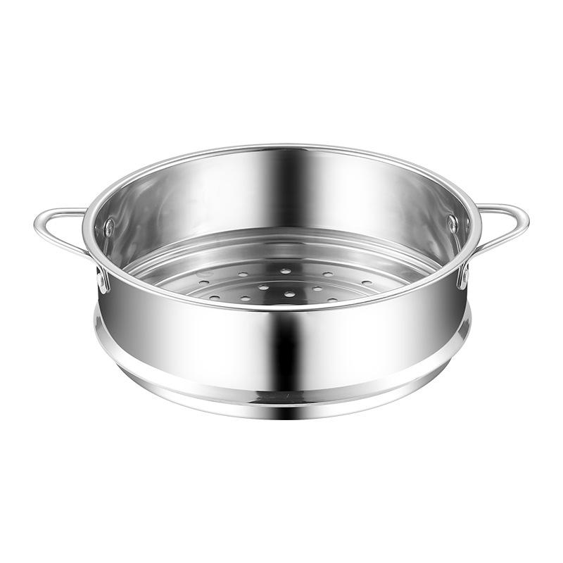 Z uchwytem Parowar do żywności Wielowarstwowy Przydatny parowar do pierogów ze stali nierdzewnej