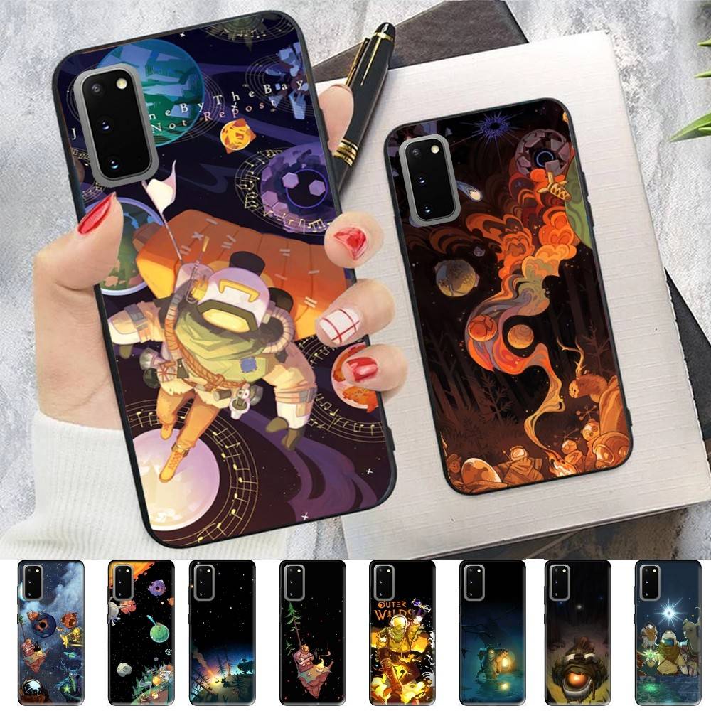 Outer Wilds Game Phone Case For Samsung S 24 fe 25 Ultra plus 20 lite 21 30 22 23 24 22 Ultra 5G Fundas