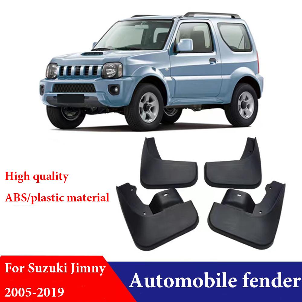 4X Car Mudflaps For Suzuki Jimny 2005- Mudguards Fender Mud Flap Splash Guards Accessories Auto Front
