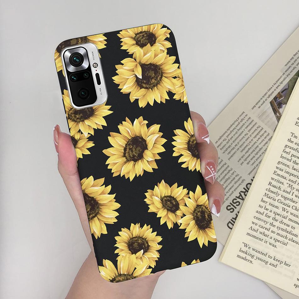 For Xiaomi Redmi Note 10 Case Love Heart Avocado Soft Silicone Cover Phone Case on Redmi Note 10S Note10 S Note 10 Pro Max Funda