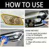 Automotive Headlight Repair Agent-removes Yellowing,oxidation,and Haze-lens Polishing and Grinding Materials-effectively Improves Headlight Brightness