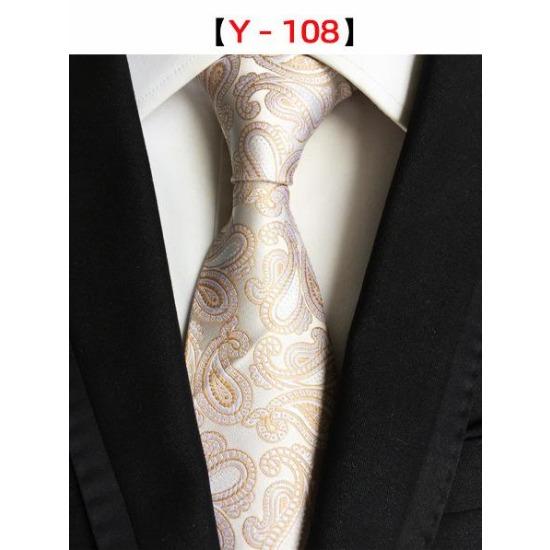 8Cm Polyester Herrenkrawatte Cashew Blumenanzug Krawatte