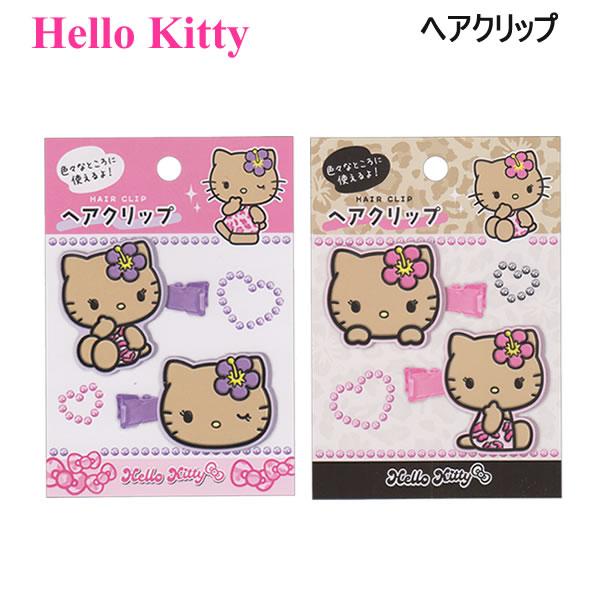 Hello Kitty hair clip sunburned Crux Gal hibiscus hairstyle bangs cute 130986 130987