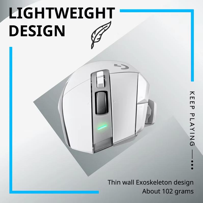 Logitech G502 X PLUS Lightspeed Gaming Mouse RGB Flowing Light Effect Hero25K Sensor