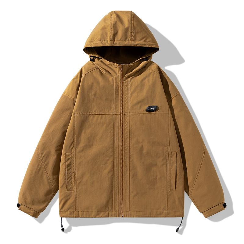 

Мужская повседневная хлопковая куртка в минималистичном стиле, однотонная, приталенного кроя, зимняя, для ежедневной носки, теплая 5XL коричневый