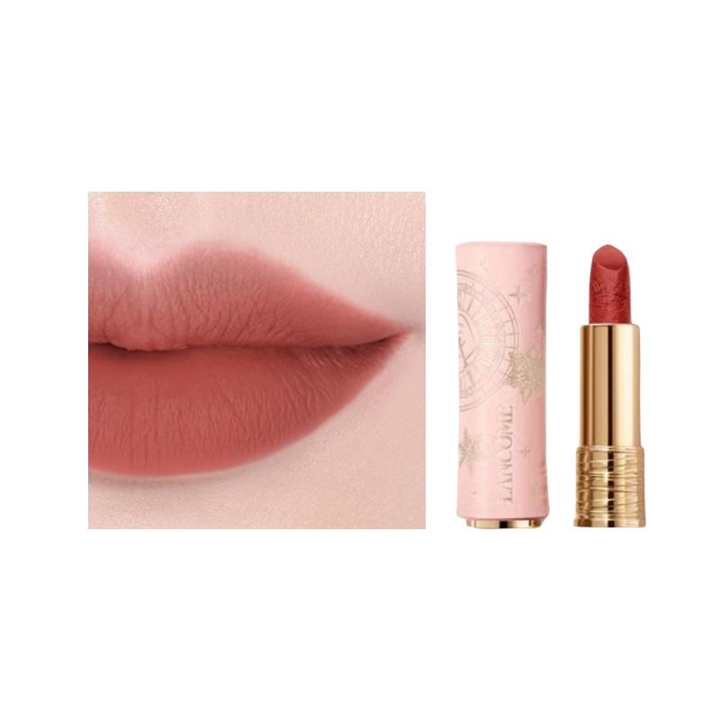 Lancôme lipstick 2025 Christmas Limited Edition Jing Chun Xiaoman Waist 90th Anniversary Happy Postmark #09 Roasted Chestnut Autumn [Happy Postmark]