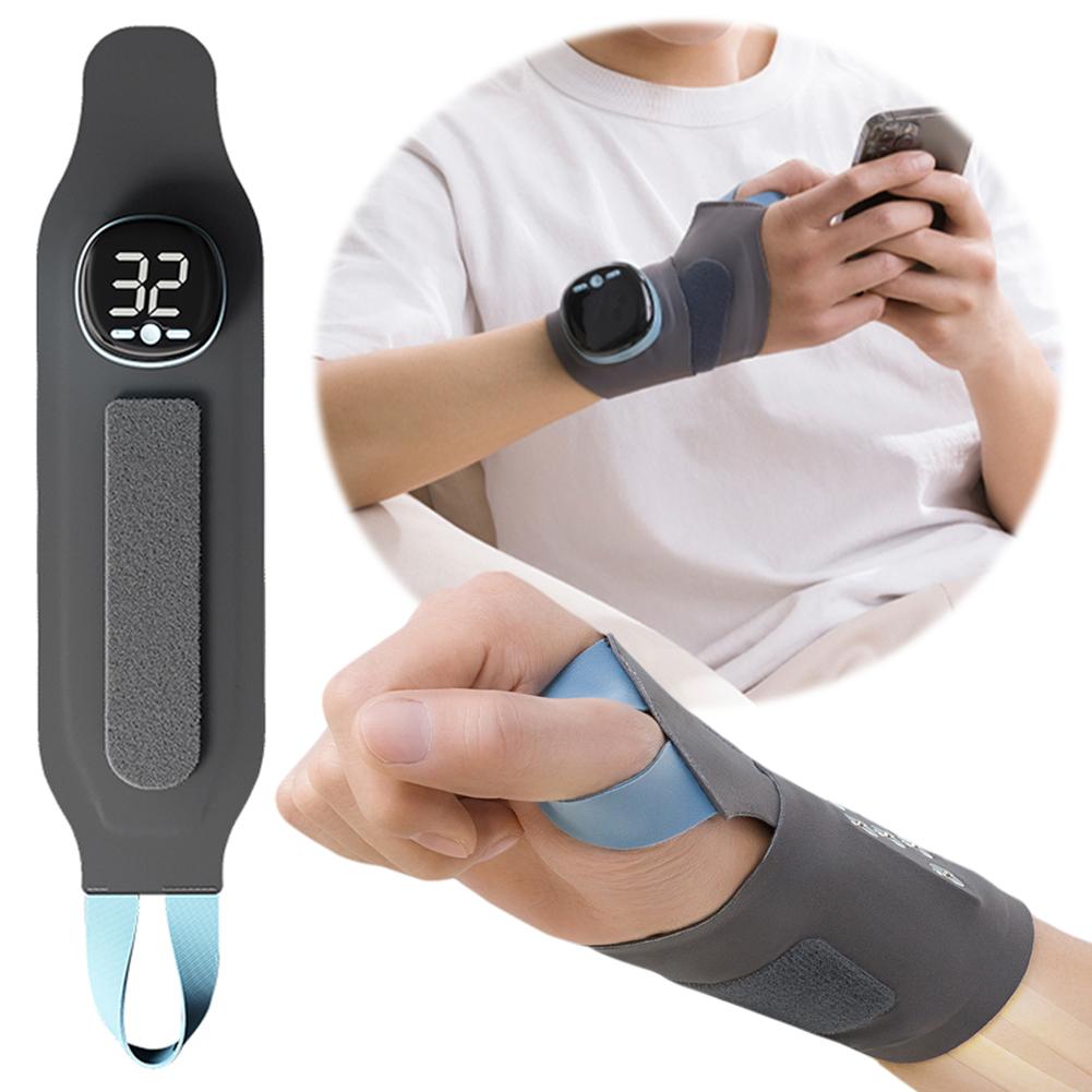 

EMS Wrist Guard Wrist Support Brace Smart Heating Wrist Support Strap 5 Modes 9 Levels Wrist Protector Bandage for Tendonitis