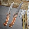 Edelstahl Fleischerbeil Fischmesser Ausbeinmesser Schälmesser Küchenkochmesser Handgefertigtes geschmiedetes Küchenzubehör Werkzeug