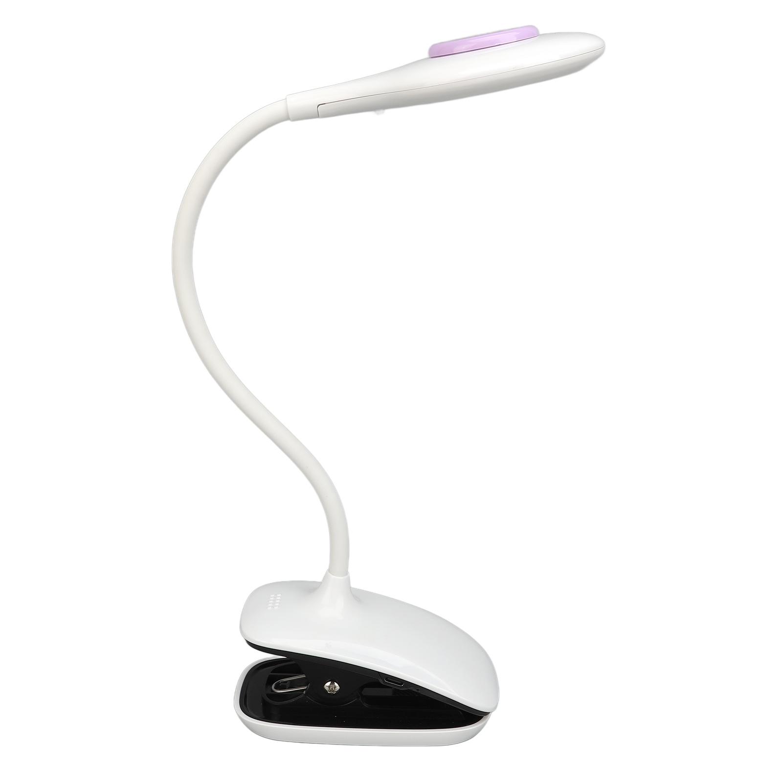 

Nail Gel Dryer Light 360 Degrees Rotating 9pcs Light Chips 60s Timing Clip On Nail Polish Curing Lamp