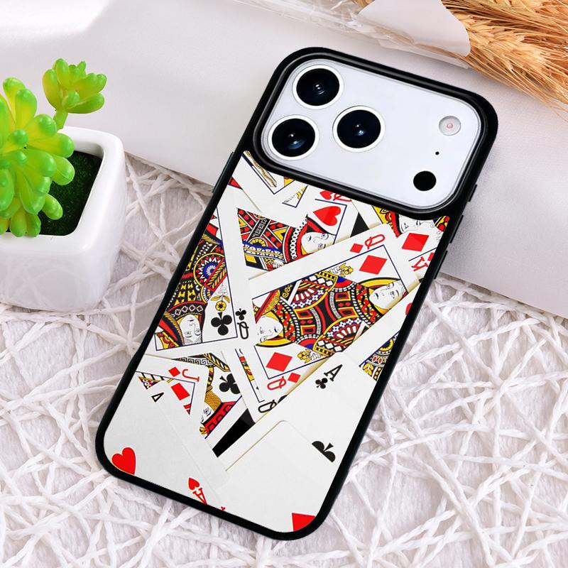 C-ASINO PLAYING CARD COLLECTION Phone Case for iPhone 17 Air 16 15 11 12 14 13 Pro Max Shockproof Cover