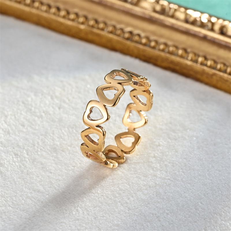 

Трендовые европейские и американские ретро кольца: Высококлассная, универсальная нержавеющая и титановая сталь для инфлюенсеров Size 12