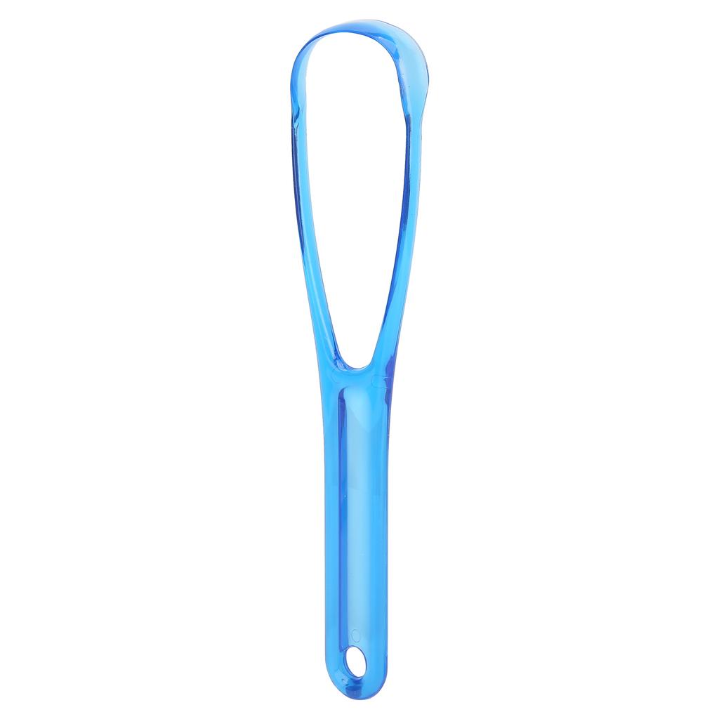 Racletă portabilă pentru limbă Igiena gurii Acoperire limbă Perie de curățare Instrument de îngrijire bucalăBlue