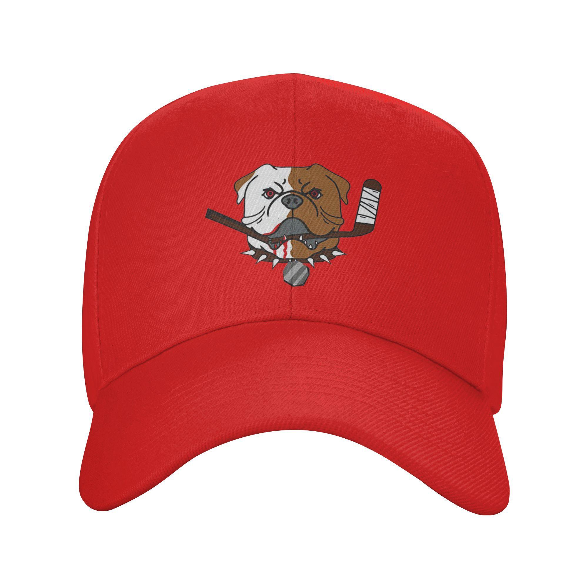 Unisex Baseball Hats SHORESY Sudbury Bulldogs Logo Outdoor Streetwear Summer Sports Baseball Caps Hip Hop Cap Casquette Hats One Size