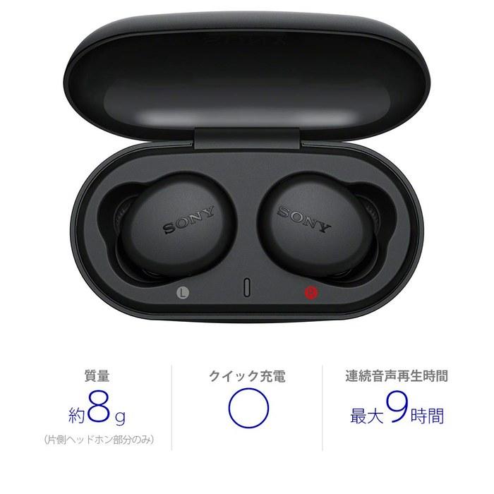 Sony WF-XB700 Wireless Earbuds - Black