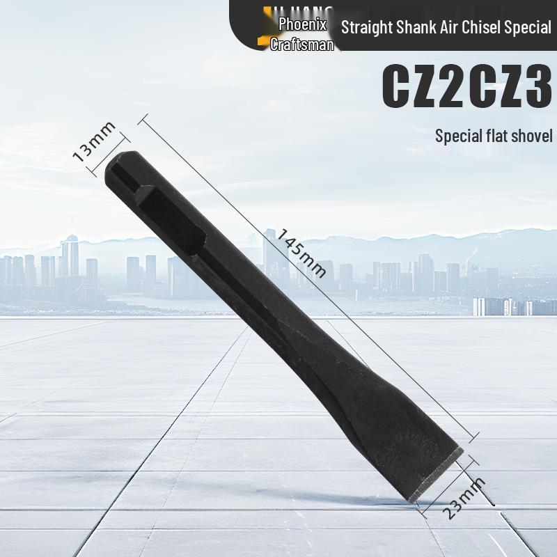 Straight Shank Pneumatic Chisel Set: Air Chisel, Air Hammer, Air Pick, Rust Remover, Welding Slag Chisel.