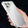 EUCAGR Airbag Shockproof Soft TPU Phone Case For Tecno Pova 7 Ultra Pova 7 Pro /7 4G 5G Case Clear Silicone Soft Protect Cover