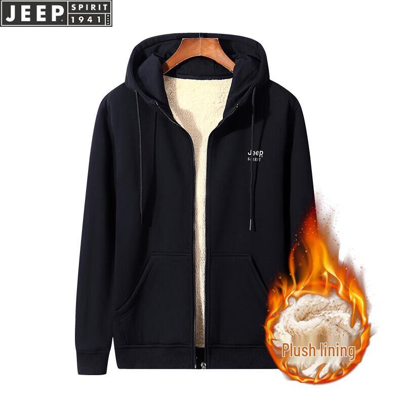 JEEP SPIRIT Men s Hooded Fleece Sweatshirt XL