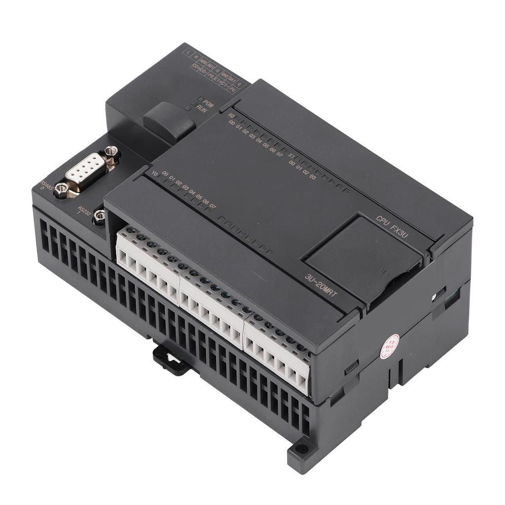 DC24V PLC Placa de controle Saída de relé Controlador lógico programável 12 em 8 saídas 2 vias 60K Contagem Cl