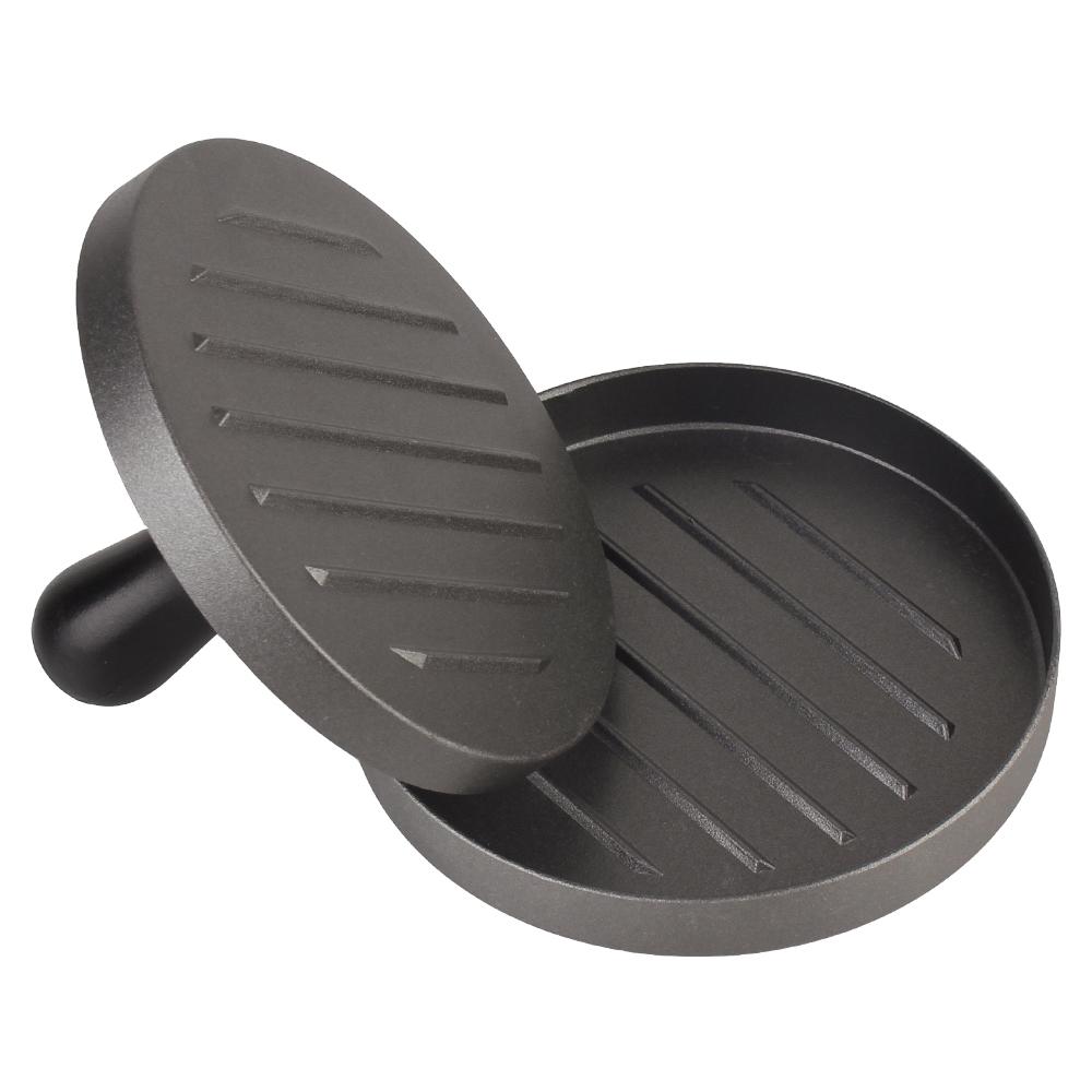 Aluminiumlegierung Rindfleischpastete Burger Fleischpresse Haushaltsküchenwerkzeuge Runde Hamburgerform Lebensmittelform BBQ Hamburgerfleisch