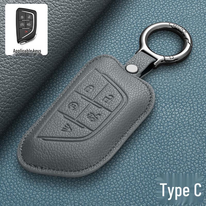 Cadillac Key Cover for XT5, XT4, CT5, CT4, CT6, XT6, XTS, ATSL Models