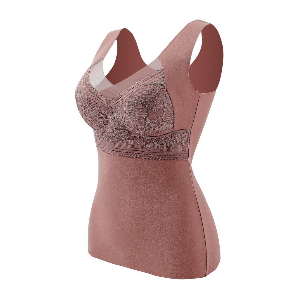 Dámská termovesta fleecová zesílená tenký samet tvarující termoprádlo