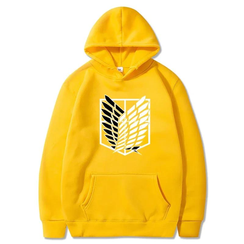 Women's Long Sleeves Japan Anime Attack on Titan Women Hoodies Autumn Winter Sweatshirts Hoodie Fashion Sweatshirts
