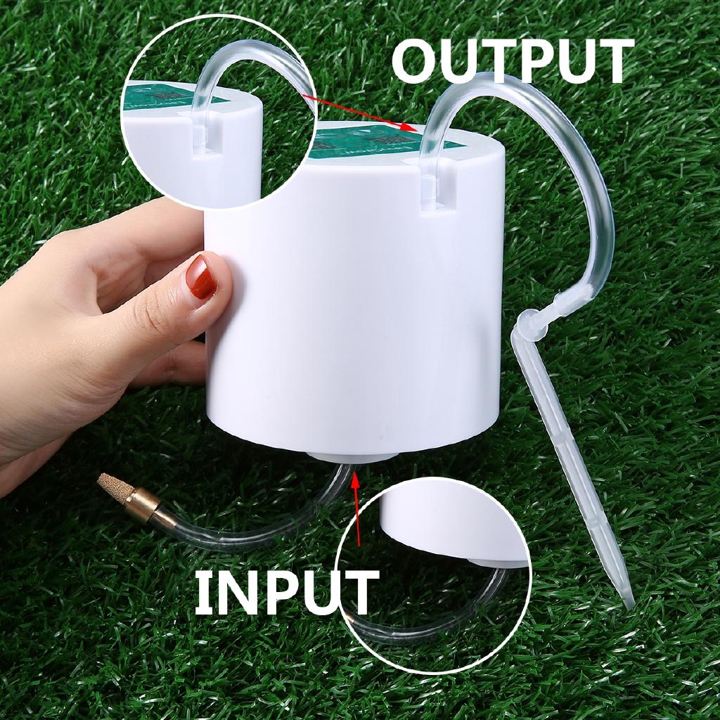4pcs Automatic Watering Device Garden Watering Device Drip Irrigation Tool Water Pump Timer System for Succulents Plant