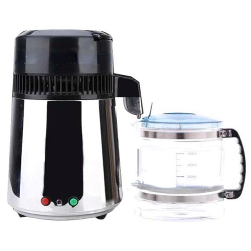 4L/6L Laboratory Pure Wate Distiller Household Small Distilled Water Machine Portable Stainless Steel Distillation Equipment