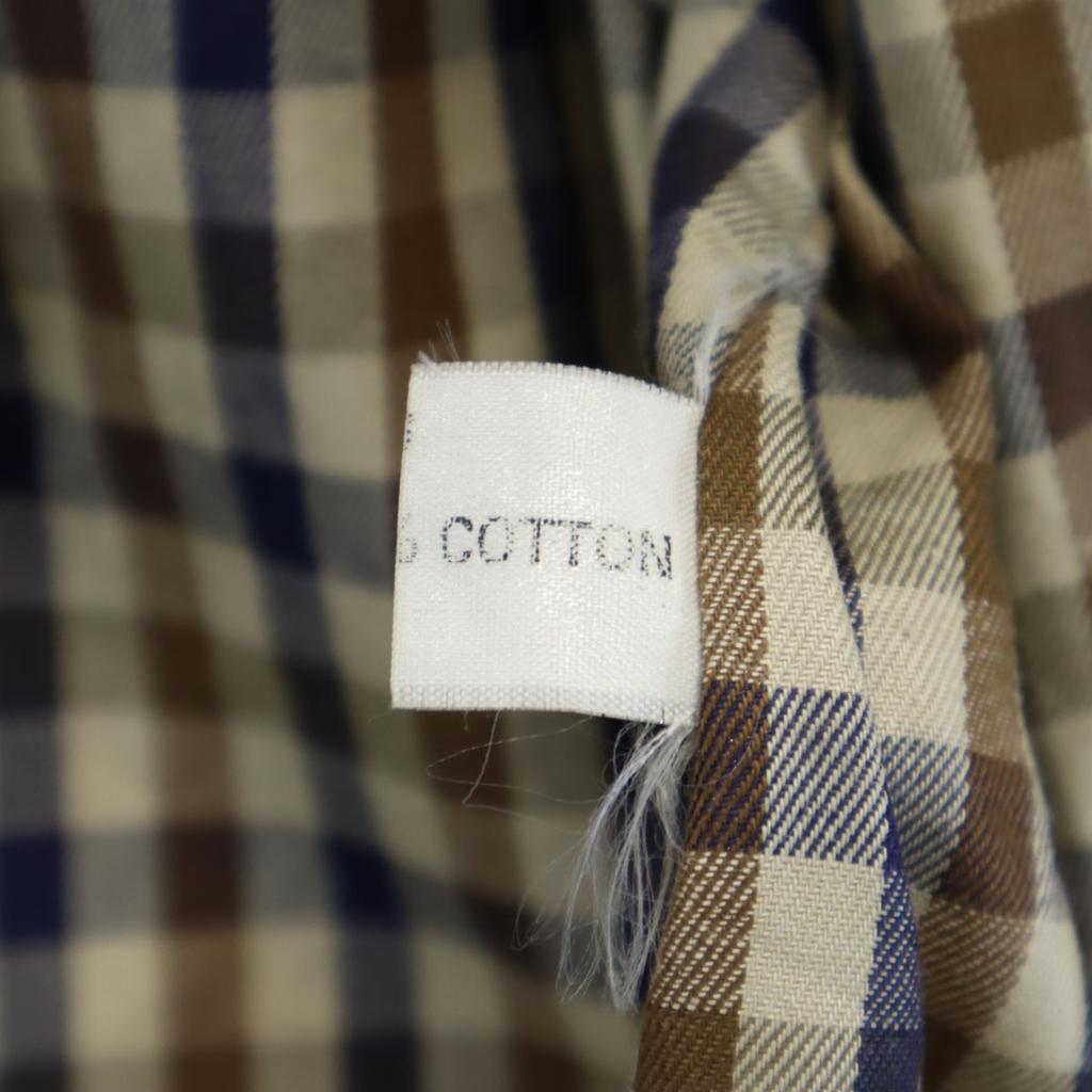 Aquascutum 80s Vintage AQUA5 Trench Coat 6P Beige Women Used