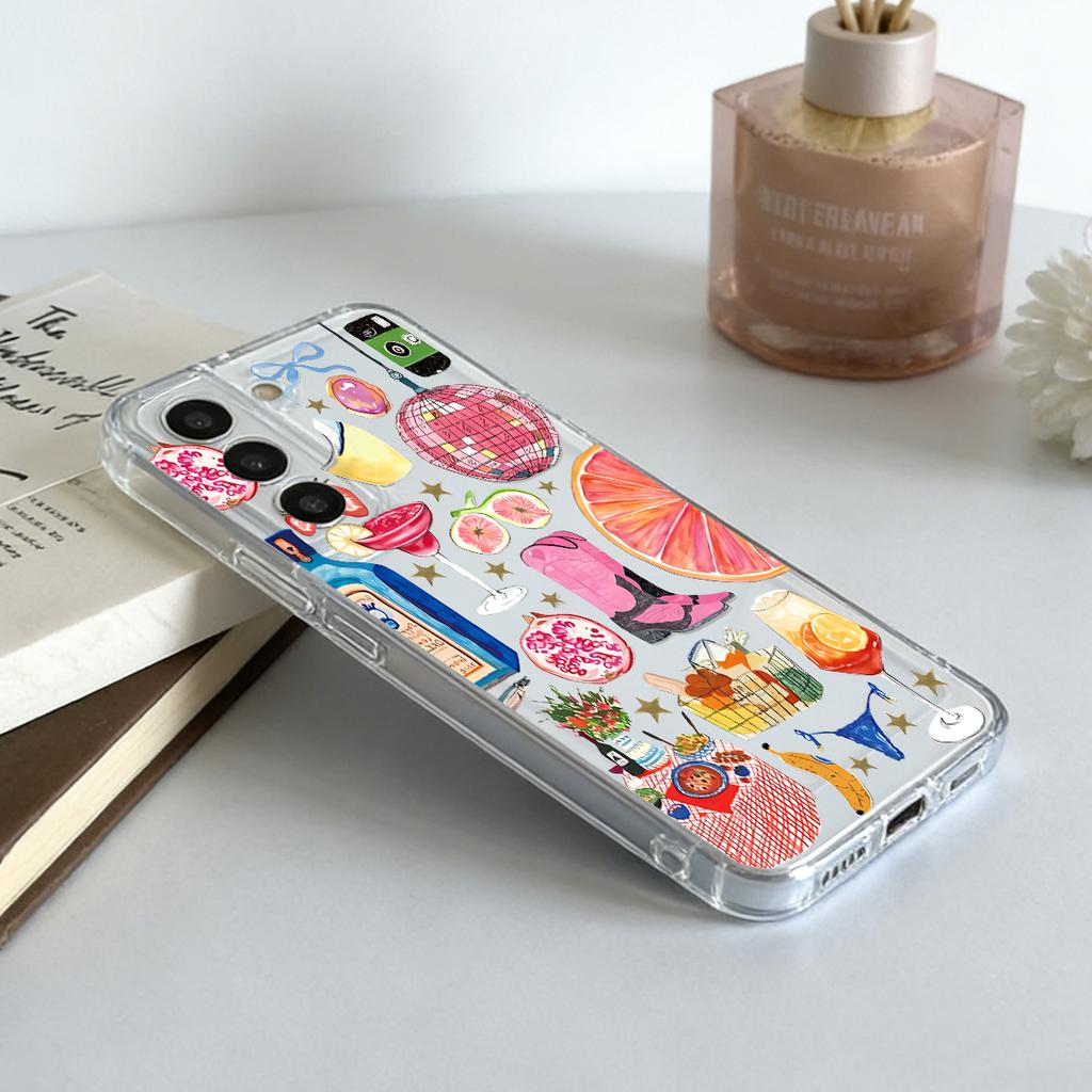 New Minimalist Clear Case for Samsung Galaxy S21 S22 Ultra 5G Galaxy A32 A53 5G Samsung Note20 Ultra A13 4/5G S21 FE