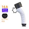 Long Lasting Electric Vehicle Charging Head Heat Resistant Support Type 2 Standard For Fast Power Refill Easy Travel Use