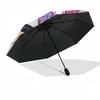 Gothic Lolita Punk Style Women's Clothing SetUmbrella with Cute Design,Portable 3-Fold Compact Umbrella for Men&Women,Valentine's Day Mother