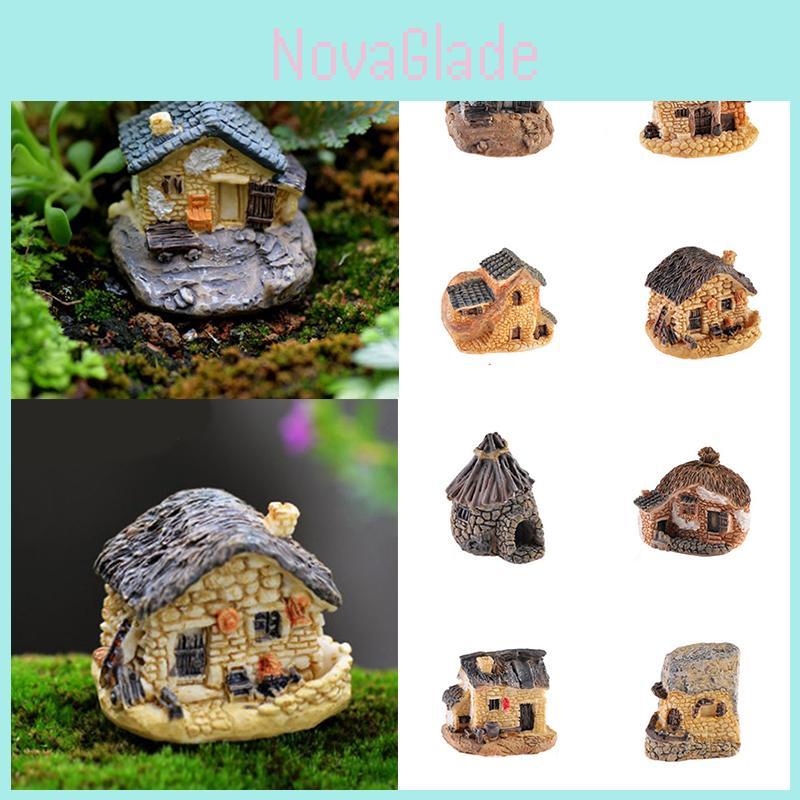 High-quality Mini Small House Cottages Ideal For Enchanting Garden Decorations