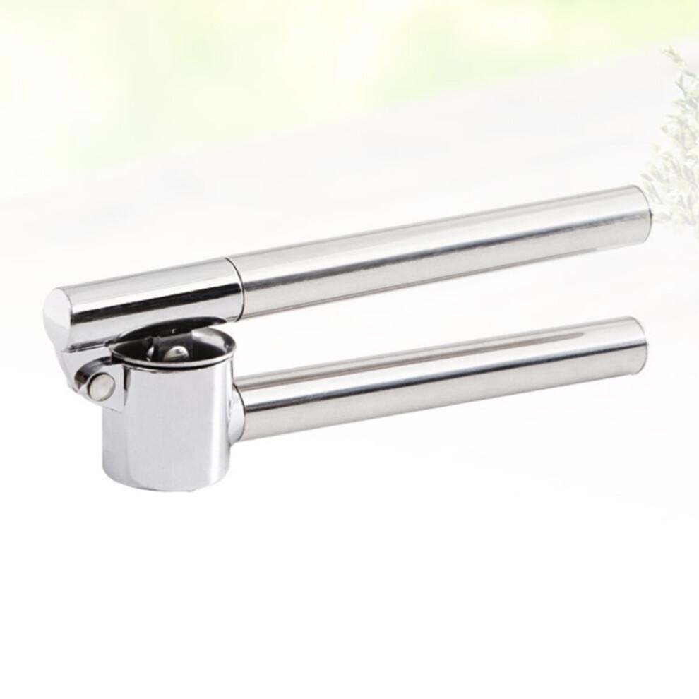 Stainless Steel Garlic Press Squeezer Masher Juicer Kitchen Tool