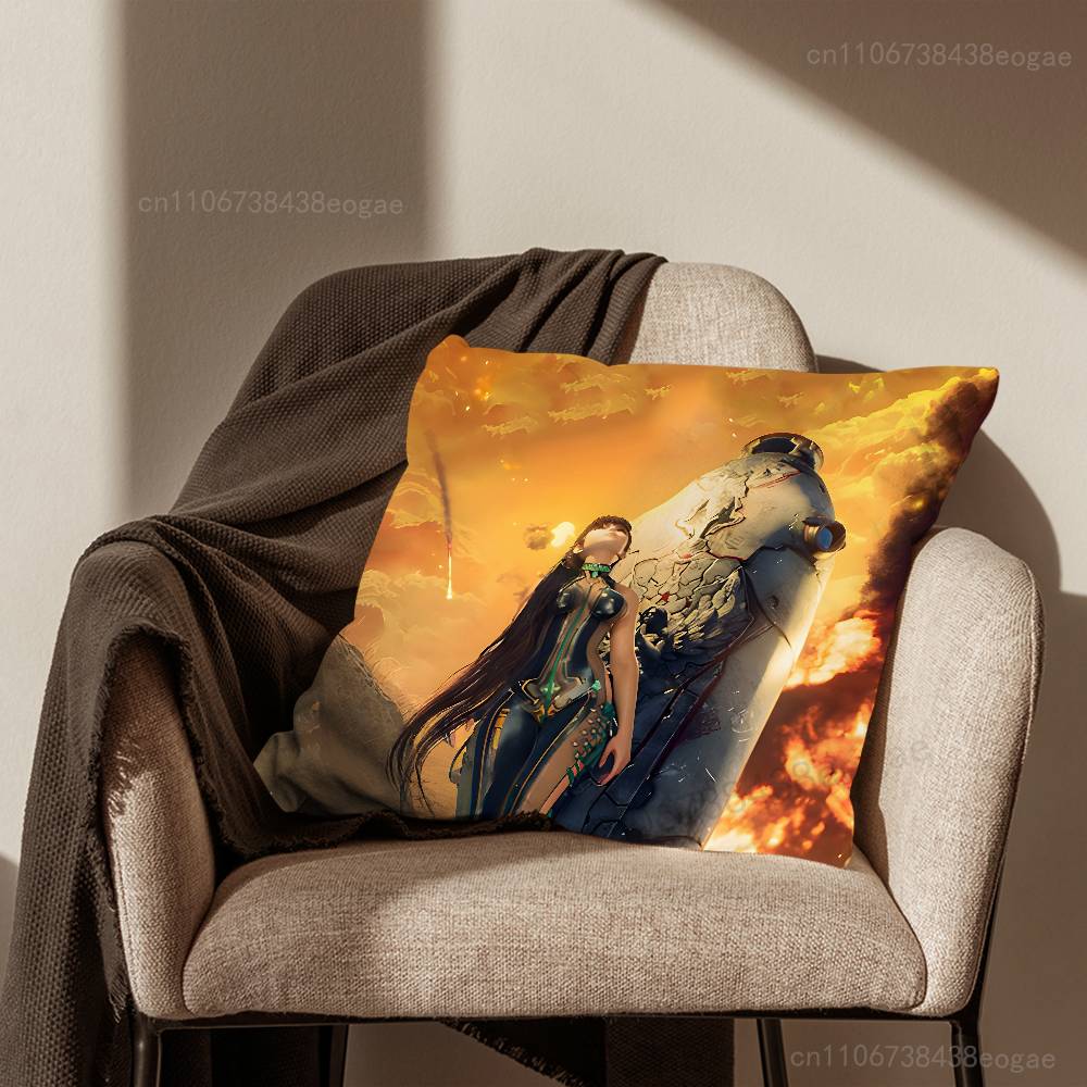 Game S-Stellar B-Blade Pillow Case Living Room Sofa Cushion Cover Suitable For Home Bedroom Decoration And Protector