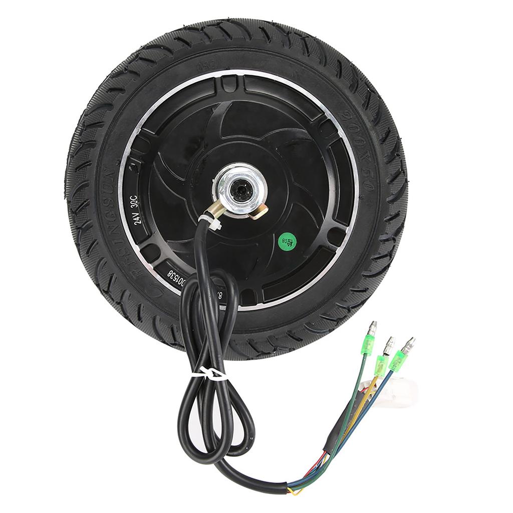 Electric Scooter Hub Motor 8inch Electric Scooter Brushless Wheel Hub Motor with  Tyre Motor Vehicle Accessory Hub Motor