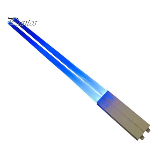 2Pcs LED Lightsaber Chopsticks with LR41 Batteries Luminous Chopsticks Light Up Party Supplies Fun Glowing Utensils for Sushi Noodles