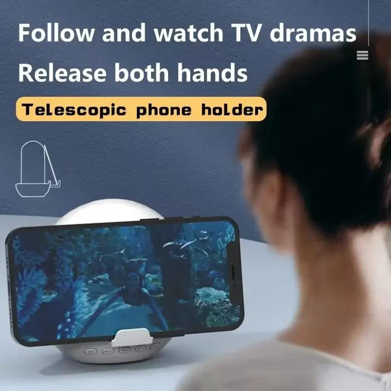 Wireless Speaker Alarm Clock Multifunctional Digital Clock Music Player for Home Travel Sports Portable Wireless Speaker