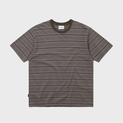 Ceci N'est Jamais Ce T-shirt Rayé Marron