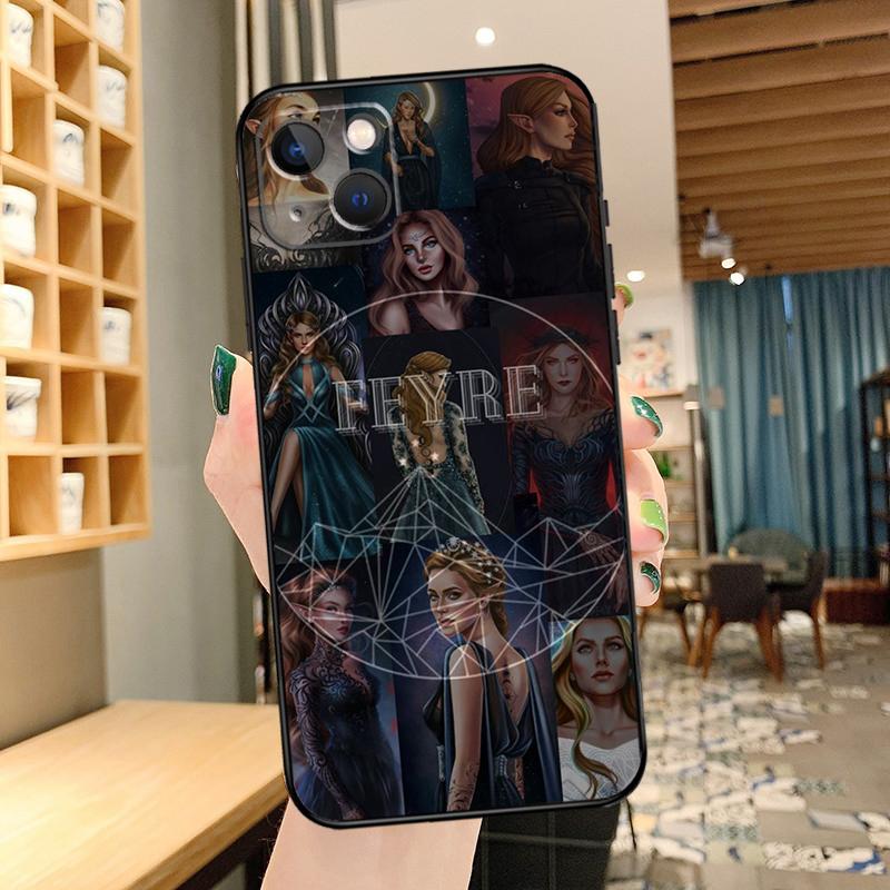 A Court of Mist Fury Sarah J Maas Phone Case For iPhone 14 Pro Max 17 Air 16 15 11 12 13 Pro Max mini 15 16 Plus 16e Cover
