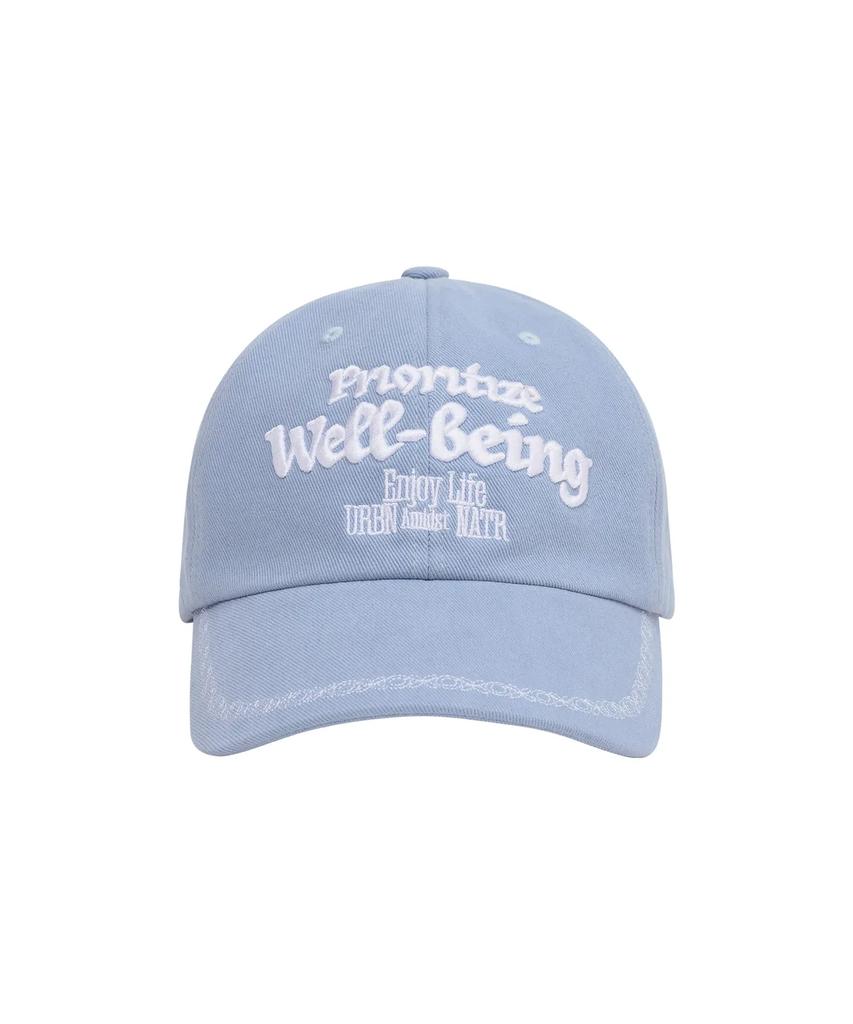 WELLBEING EXPRESS Wellbeing Ball Cap Sky Blue