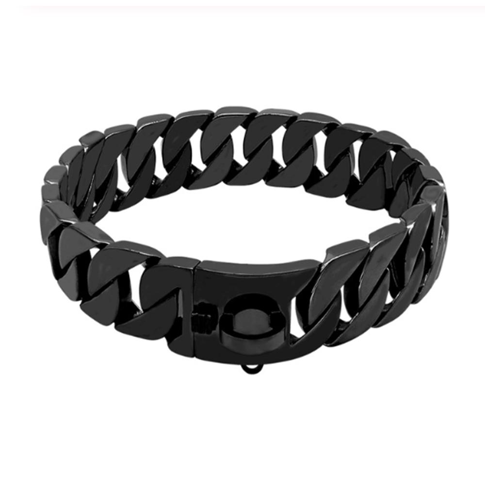 Strong Metal Dog Chain Collars Stainless Steel Pet Training Choke Collar For Large Dogs Pitbull Bulldog Silver Gold Show Collar