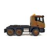 1Celsius18 Scale Remote Control Flatbed Truck 9 Channel RC Construction Vehicle with Detachable Trailer